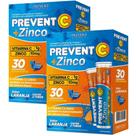 Prevent Vitamina C + Zinco 10mg Efervescente 30 Comprimidos Prevent Pharma