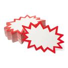 Price Signs Starburst Sutter Signs 200 unidades com adesivos 100 unidades