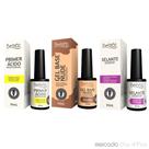Primer ácido + Selante Top coat + Gel base nude Beltrat 10ml