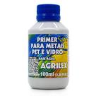 Primer Cinza Acrilex 100ml - Metais, Pet e Vidro Primer Cinza Acrilex 100ml - Metais, Pet e Vidro