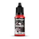 Primer Vallejo Bloody Red 18 ml Fosco de Secagem Rápida Primer Vallejo Bloody Red 18 ml Fosco de Secagem Rápida