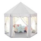 Princess Castle Tent Sumbababy Blue Hexagon para meninas