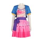 Princess Peachs Anime Club Dress Girl Fancy Dress Anime Cosp