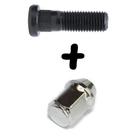 Prisioneiro Parafuso Da Roda + Porca 19mm Honda Civic City Fit Prisioneiro Parafuso Da Roda + Porca 19mm Honda Civic City Fit