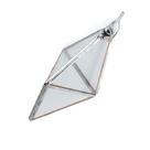 Prisma D'água Feng Shui Gota 16 cm em Vidro e Metal