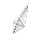 Prisma D'água Feng Shui Pingo 19,00 cm Vidro e Metal