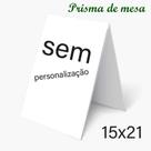 Prisma de mesa 15x21 cm sem personalização
