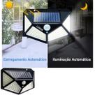 Prisma Luminárias Solares Jardim Luz Premium Prova D'Água