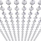 Prisma octógono transparente Crystal Garland Strands KinHom de 14 mm Prisma octógono transparente Crystal Garland Strands KinHom de 14 mm