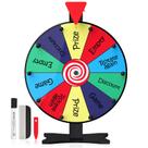 Prize Wheel Facilife 30cm com suporte de 10 vagas para feiras