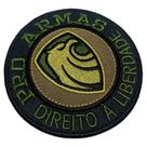 Pró Armas Brasil patch bordado, passar a ferro ou costurar