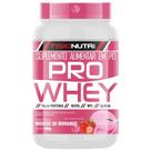 Pro Whey Proteínas Xilitol WPC BCAA 900g Sabor Mousse De Morango Fisionutri