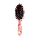 Proart escova oval nylon marble rosa - em02b Proart escova oval nylon marble rosa - em02b