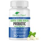 Probiótico dentário Earth's Pearl Dental Probiotic BLIS K12 30 dias