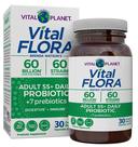 Probiótico Vital Planet Vital Flora para adultos com mais de 50 anos 30 cápsulas