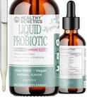 Probióticos líquidos, genética saudável para mulheres, homens e crianças, 30 ml