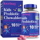 Probióticos Lovebug Chewables para Crianças (4+ anos) - 60 Unidades