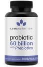Probióticos Luma Nutrition 60 bilhões de CFU com prebióticos 60 cápsulas