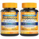 Probióticos NewRhythm 50 bilhões de CFU 120 cápsulas vegetais