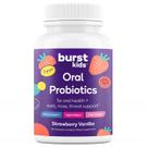 Probióticos orais Burst Kids Strawberry Vanilla 45 Pastilhas