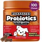 Probióticos Pawnnergy para Cães Soft Chews Sabor Abóbora 100 unidades