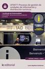 Procesos de gestión de unidades de información y distribución turísticas . HOTG0208 - Venta de productos y servicios turísticos - IC Editorial