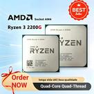 Processador AMD Ryzen 3 2200G 35 GHz Quad-Core Quad-Thread Soquete AM4 Para Laptop