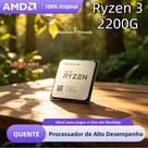 Processador AMD Ryzen 3 2200G 3,5GHz 4 Núcleos 4 Threads CPU Socket AM4 Com Gráficos Vega 8 Para