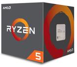 Processador AMD Ryzen 5 1600 AM4 de 6 núcleos e 12 threads de 3,6 GHz