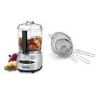 Processador de alimentos Cuisinart Mini Prep Plus 4 xícaras com 3 filtros de malha