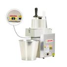 Processador De Alimentos Industrial 6 Discos Aço Inox Bivolt PAB200N Beccaro