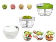 Processador De Alimentos Manual Com 3 Lâminas Triturador