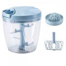 Processador De Alimentos Manual Globalmix Magic Mixer 3X1 Azul Gh404