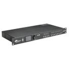 Processador De Áudio Digital 4 Entradas 8 Saídas Com Interface PC USB Delay Equalizador Display