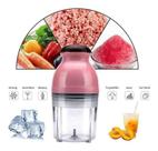 Processador Elétrico Cortador Legumes Triturador Carne Frutas