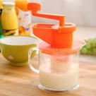 Processador Manual de Fruta Grãos 400 ml Mini Juicer Extrator de Sucos Potente Processador Manual de Fruta Grãos 400 ml Mini Juicer Extrator de Sucos Potente