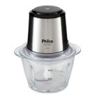 Processador Philco Inox Glass 350w Pps01i Cor Preto/Inox