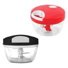 Processador premium manual com corda retrátil 500ml original vermelho