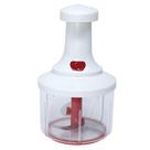 Processador Triturado Picador de alimentos manual com batedor de ovos 900ml UD684 - 123 Útil