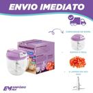 Processador Triturador De Alimentos Manual 900ml Bompack