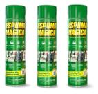Produto Para Limpar Sofá Banco Do Carro Espuma Mágica 3un