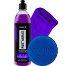 Produto Recuperado Restaurador Renovador de Plasticos do Carro Interno Externo Restaurax Vonixx 500ml