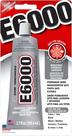 Produtos adesivos ecléticos E-6000 de média viscosidade 110 ml, pacote com 12