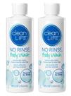Produtos CleanLife para lavagem corporal sem enxágue, 240 ml (pacote com 2) Produtos CleanLife para lavagem corporal sem enxágue, 240 ml (pacote com 2)