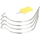 Produtos J-Hook Hangman em aço inoxidável JH4-TS com protetor de polegar