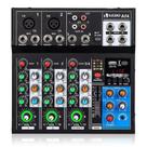 Profissional Mesa De Som Vedo AF4 4 Canais Phantom+ 48v Com Bluetooth Type-c Usb