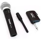 Profissional Tomate MT-1201 - Microfone Sem Fio 2 em 1 com Qualidade de Som