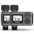 Programador de irrigação Insoma 2 unidades para mangueira de jardim e aspersor externo