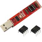 Programador naughtystarts Tiny AVR com 2 ATTINY85-20PU IC USB