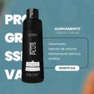 Progressiva escova alisamento mascara mega liso sanlii terapia alto impacto 1000ml